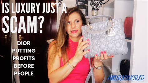 dior bag scam